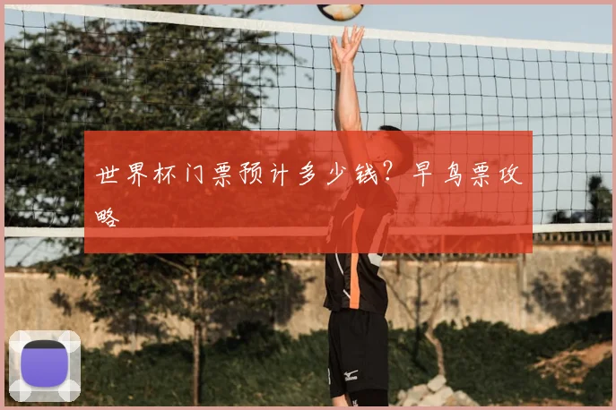 世界杯门票预计多少钱?早鸟票攻略